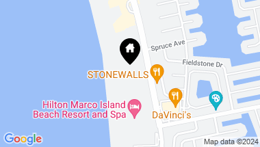 Map of 520 S Collier BLVD # 1008, MARCO ISLAND FL, 34145