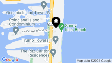 Map of 16047 Collins Ave # 3201, Sunny Isles Beach FL, 33160