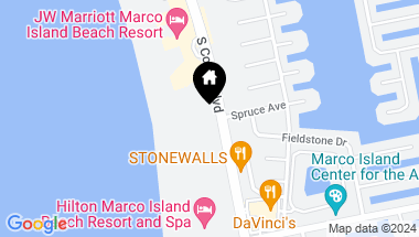 Map of 480 S Collier BLVD # 814, MARCO ISLAND FL, 34145