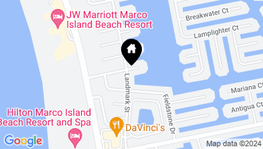 Map of 475 Landmark ST, MARCO ISLAND FL, 34145
