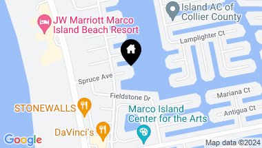 Map of 999 Spruce CT, MARCO ISLAND FL, 34145