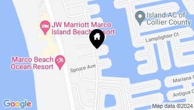 Map of 981 Aster CT, MARCO ISLAND FL, 34145