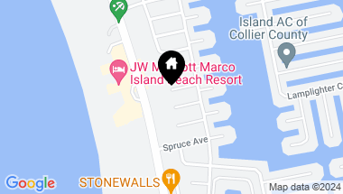 Map of 911 Dolphin CT, MARCO ISLAND FL, 34145