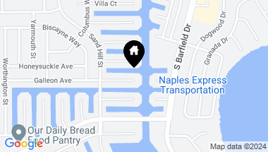 Map of 1670 Galleon CT, MARCO ISLAND FL, 34145