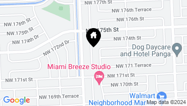 Map of 17221 NW 41st Ave, Miami Gardens FL, 33055