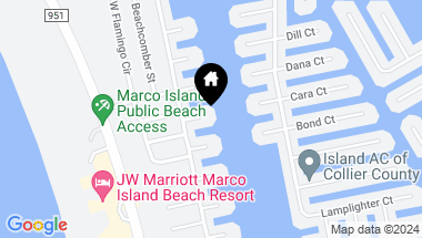 Map of 981 Abaco CT, MARCO ISLAND FL, 34145