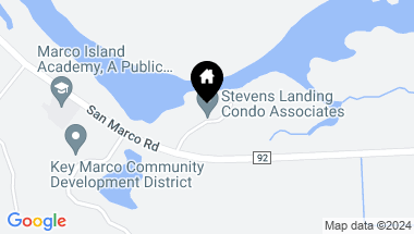Map of 200 Stevens Landing DR # 404 Unit: B-404, MARCO ISLAND FL, 34145