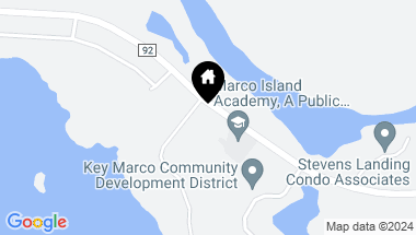 Map of 2129 San Marco RD # 201 Unit: 6-201, MARCO ISLAND FL, 34145