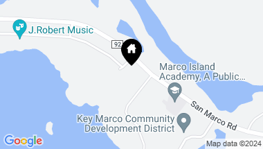 Map of 2087 San Marco RD # 2087, MARCO ISLAND FL, 34145