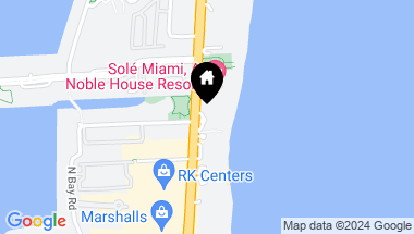 Map of 17201 Collins Ave # 3903, Sunny Isles Beach FL, 33160