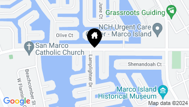 Map of 1035 San Marco RD, MARCO ISLAND FL, 34145