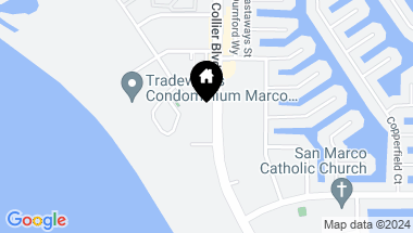 Map of 130 N Collier BLVD # F8, MARCO ISLAND FL, 34145