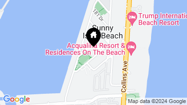 Map of 200 178th Dr 607, Sunny Isles Beach FL, 33160
