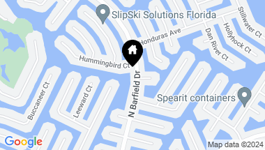 Map of 182 N Barfield DR, MARCO ISLAND FL, 34145