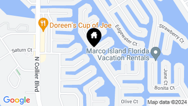 Map of 240 Copperfield CT, MARCO ISLAND FL, 34145