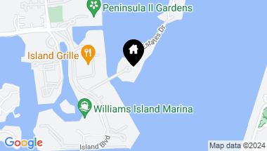 Map of 3920 Island Estates Dr, Aventura FL, 33160