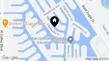Map of 251 Edgewater CT, MARCO ISLAND FL, 34145