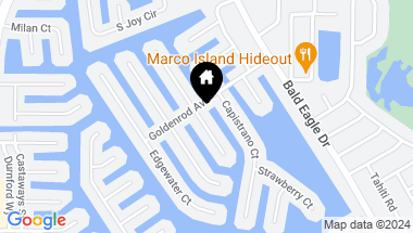 Map of 363 Waterleaf CT, MARCO ISLAND FL, 34145