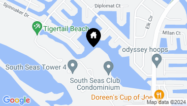 Map of 543 Seaview CT # 1 Unit: J-1, MARCO ISLAND FL, 34145