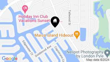Map of 1048 Admiralty CT, MARCO ISLAND FL, 34145
