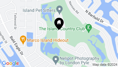 Map of 260 Shadowridge CT, MARCO ISLAND FL, 34145
