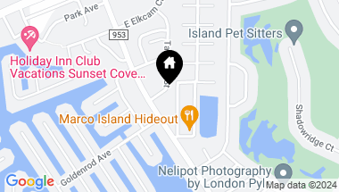 Map of 457 Tallwood ST # 402, MARCO ISLAND FL, 34145