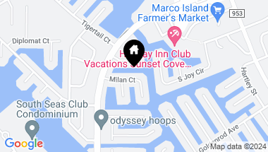 Map of 788 Milan CT, MARCO ISLAND FL, 34145