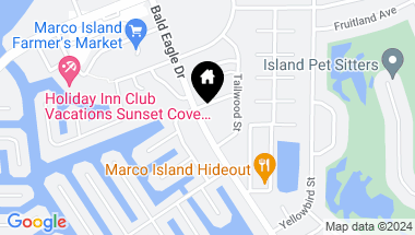 Map of 1047 Hartley AVE # 207, MARCO ISLAND FL, 34145