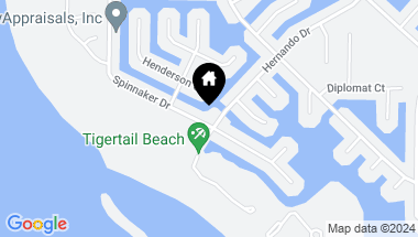 Map of 501 Spinnaker DR, MARCO ISLAND FL, 34145