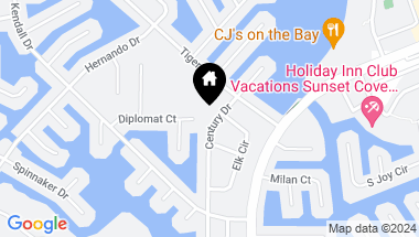 Map of 552 Century DR, MARCO ISLAND FL, 34145