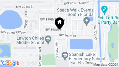 Map of 7961 NW 197th St, Miami FL, 33015