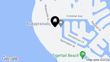 Map of 617 Waterside DR, MARCO ISLAND FL, 34145