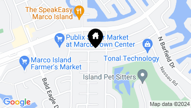 Map of 685 6th AVE, MARCO ISLAND FL, 34145