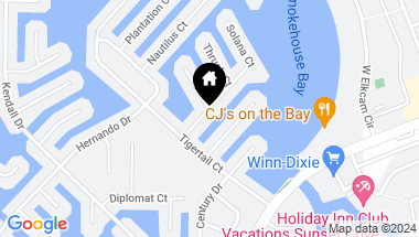 Map of 625 Crescent ST, MARCO ISLAND FL, 34145