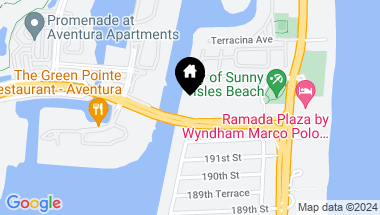 Map of 19390 Collins Ave # 901, Sunny Isles Beach FL, 33160