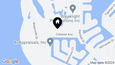 Map of 320 Colonial AVE, MARCO ISLAND FL, 34145