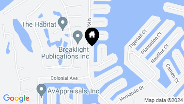 Map of 761 Kendall DR, MARCO ISLAND FL, 34145