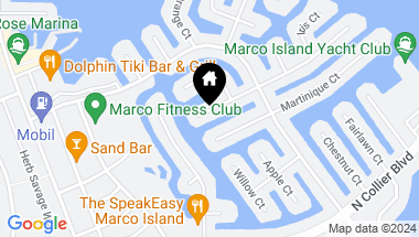 Map of 1131 Mulberry CT, MARCO ISLAND FL, 34145