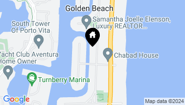 Map of 230 Golden Beach Dr, Golden Beach FL, 33160