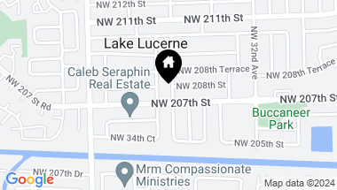 Map of 20710 NW 34th Ave, Miami Gardens FL, 33056