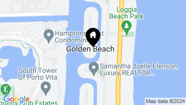 Map of 343 Centre Is, Golden Beach FL, 33160