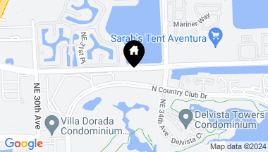 Map of 3301 N Country Club Dr # 609, Aventura FL, 33180