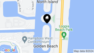 Map of 455 Centre Is, Golden Beach FL, 33160