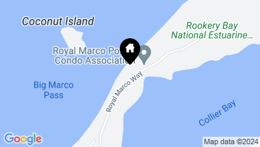 Map of 1000 ROYAL MARCO WAY, 6, Marco Island FL, 34145
