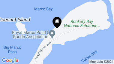 Map of 2000 ROYAL MARCO WAY, PH-C, Marco Island FL, 34145