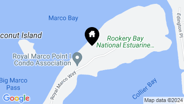 Map of 3000 Royal Marco WAY # M Unit: PH-M, MARCO ISLAND FL, 34145