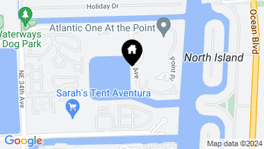 Map of 3750 Yacht Club Dr. Unit: TH4, Aventura FL, 33180