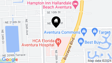 Map of 21291 NE 28th Ave, Aventura FL, 33180