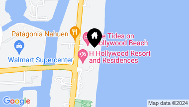 Map of 3951 S Ocean Dr # 602, Hollywood FL, 33019