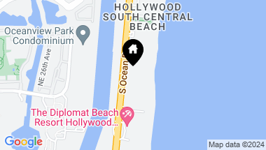 Map of 3000 S Ocean Dr 204, Hollywood FL, 33019